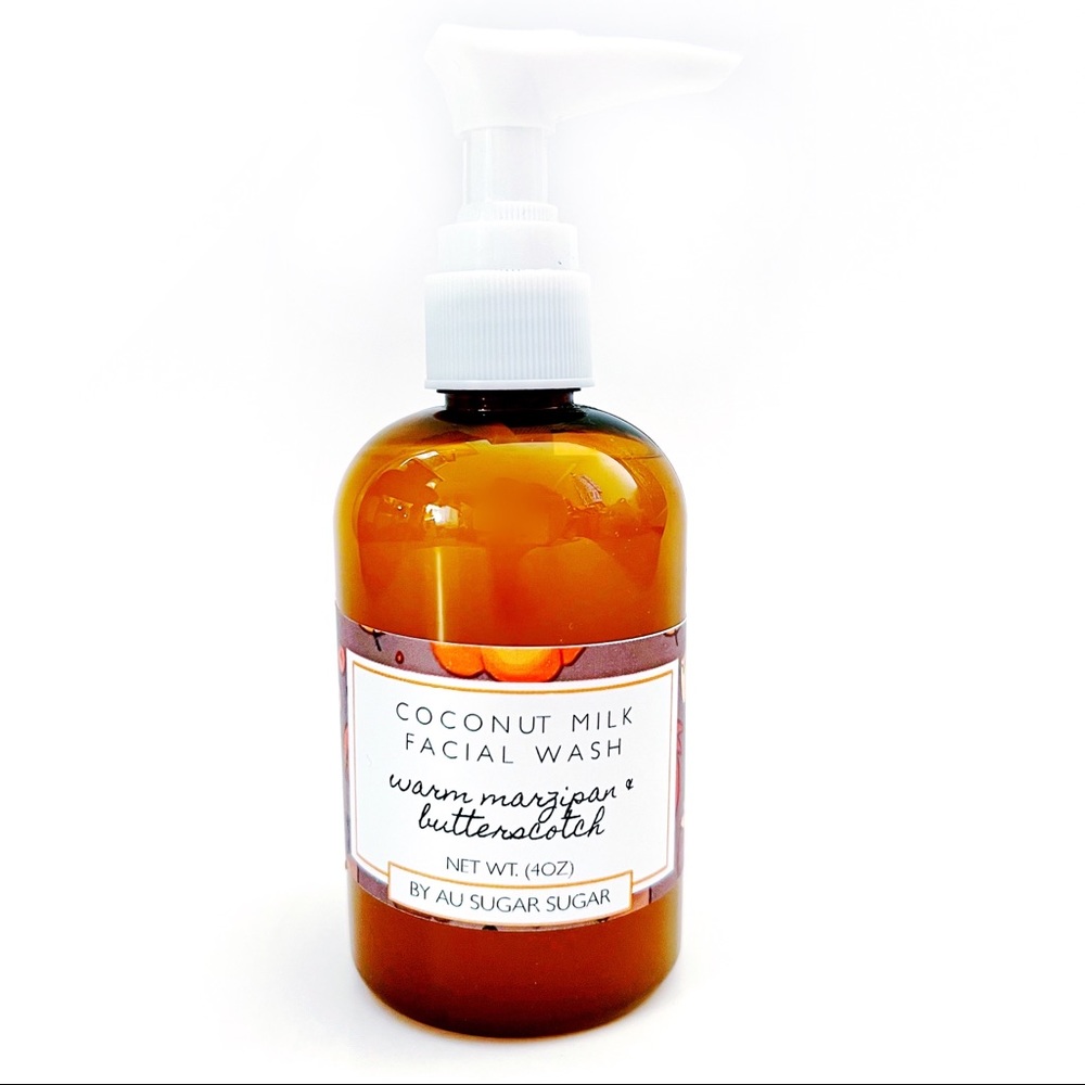 🆕 Ahhh Sugar Sugar Coconut Milk Facial Wash Face Wash Marzipan Butterscotch - Picture 1 of 3